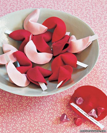 Craft Ideas  Felt on Felt Fortune Cookies How To Make Valentines Day Fortune Cookies From