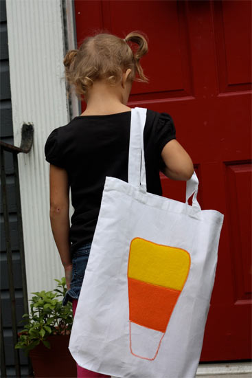 Candy Corn Trick or Treat Bag Candy Corn Trick or Treat Bag