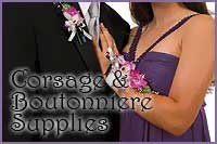Corsage and Boutonniere Supplies