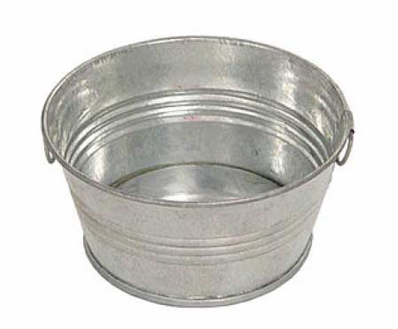 Metal Wash Buckets
