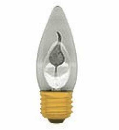 3 Watt Flicker Flame Light Bulb - Light Bulbs / Decorative Bulbs - Lights 