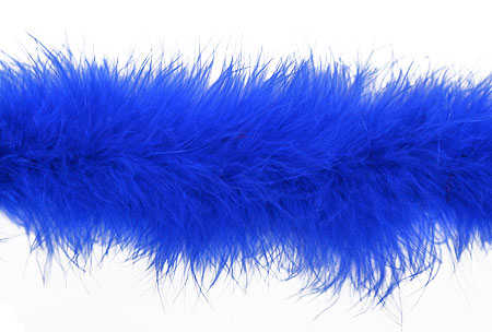 Royal Blue Marabou Feather Boa Bachelorette Party Supplies Wedding