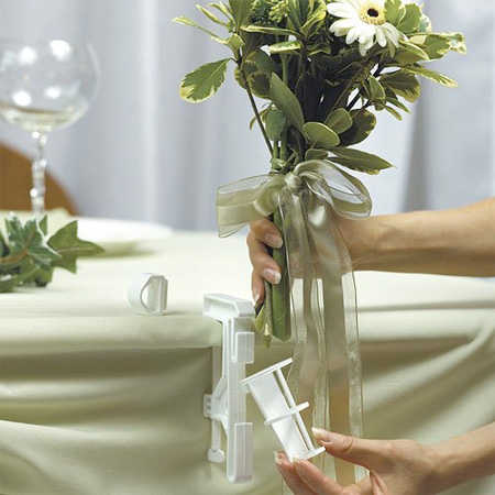 Wedding Bouquet Display Table Decorating Bouquet Holder Floral Design 