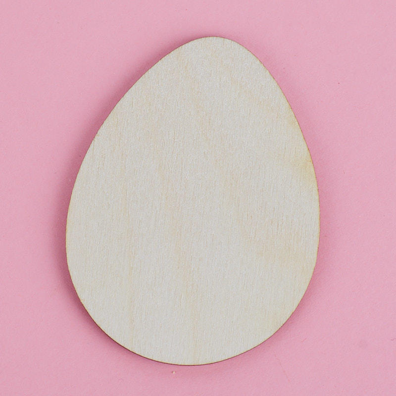 ... Egg Wood Cutout - Wooden Eggs and Fruit - Unfinished Wood - Craft