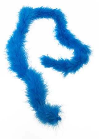 Turquoise Marabou Feather Boa