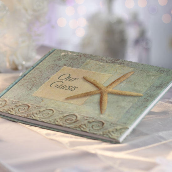 Seashore Our Guests Book Beach Theme Guest Book Scrapbooking Sale 