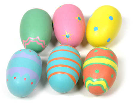 ... Easter Egg - Wooden Eggs and Fruit - Unfinished Wood - Craft Supplies