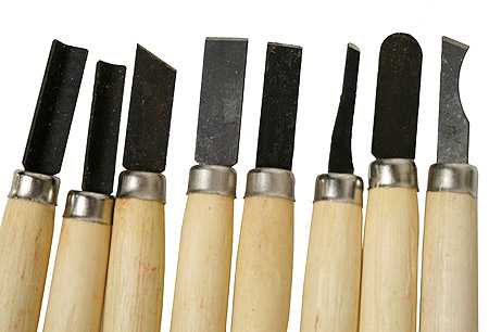 Wood Carving Tools - Tools and Hardware - Unfinished Wood - Craft 