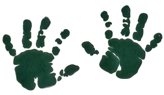baby handprint clipart free - photo #31