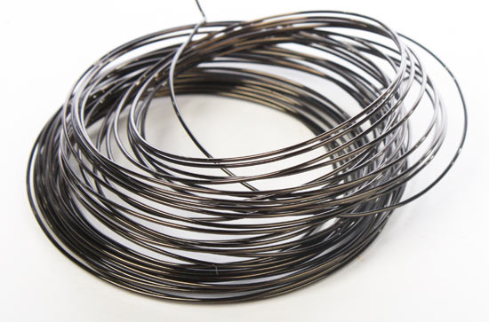 20 Gauge Gun Metal Gray Copper Craft Wire 8 yard coil Wire Rope 