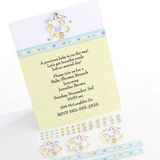 CreateyourOwn Baby Shower Invitations  Invitations and Thank Yous 