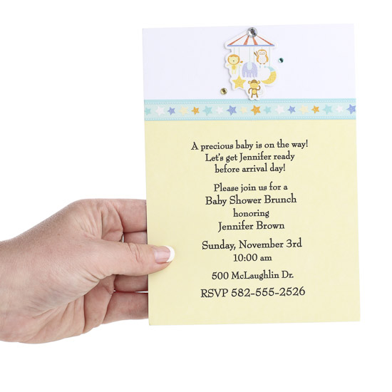 CreateyourOwn Baby Shower Invitations  Invitations and Thank Yous 