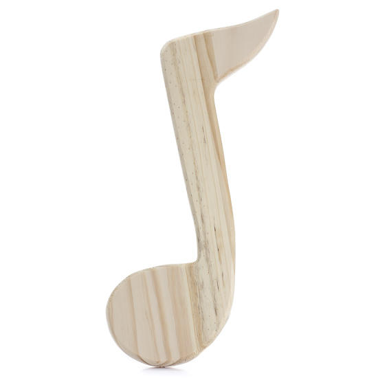 Wooden Music Notes