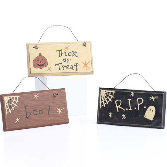 signs  Signs Halloween Rustic Decor and holiday  Fall and Halloween rustic Wall    Sign