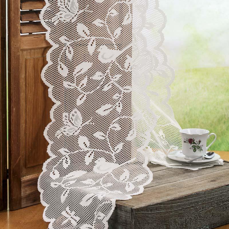 Branch runner Lace wedding Bird Ivory Runner Doily Table and table ivory