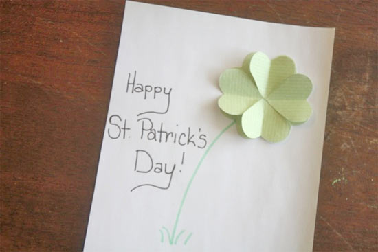 How to Make Shamrocks from a Heart Paper Punch