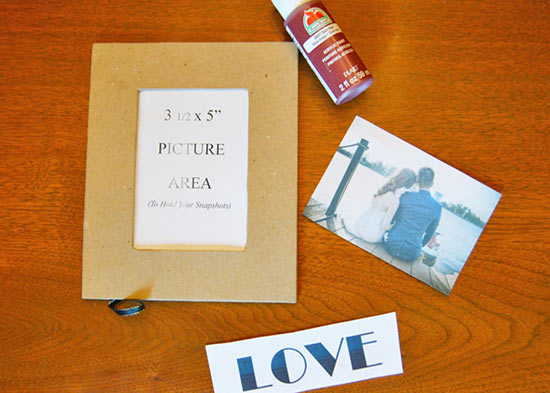 Personalized_Paper_Mache_Frame_Tutorial_supplies