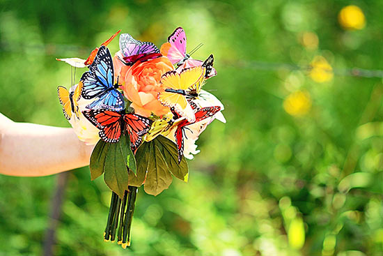 How to Make a Butterfly Bouquet