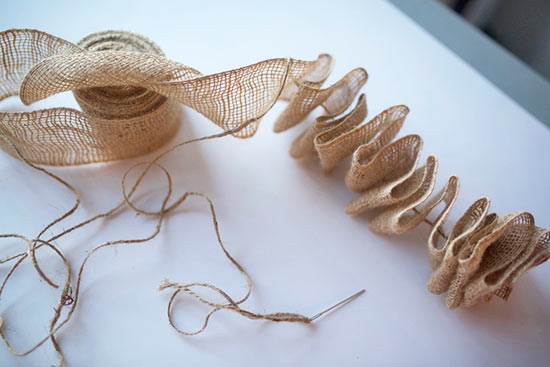 How to Make Burlap Garland · The Typical Mom