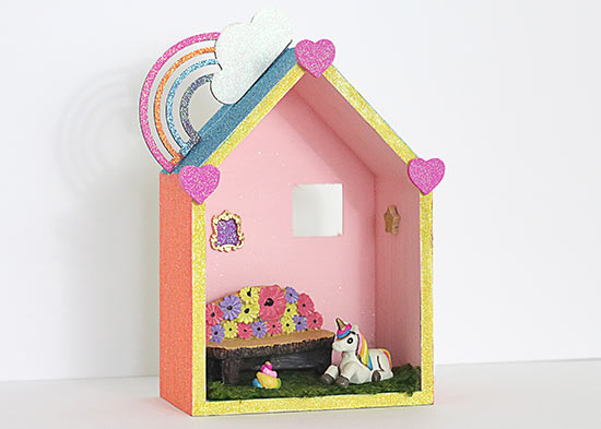 unicorn doll house