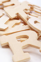 Word and Letter Cutouts
