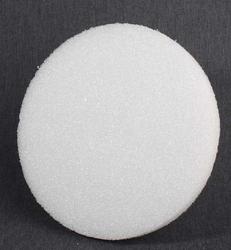 Round White Foam Disc, 10'' Diameter x 1'' Thick, Craft Supplies from Factory Direct Craft