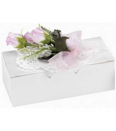 24 White Cake Box for Parties Wedding Bridal Shower