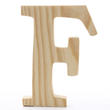 Standing Wooden Letter F - Word and Letter Cutouts - Wood Crafts ...