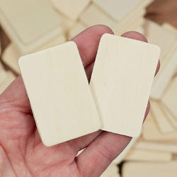 Unfinished Wood Rectangles for Crafts, 1 Inch Thick (3 x 8 in, 4 Pack) –  BrightCreationsOfficial