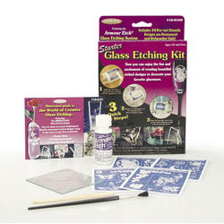 Armour Etch Glass Etching Starter Kit - Mediums and Finishes