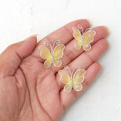 Bulk Yellow Nylon Artificial Butterflies - Birds & Butterflies - Basic  Craft Supplies - Craft Supplies - Factory Direct Craft
