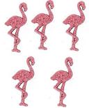 Set of 2 Life Size Artificial Feathered Pink Flamingos - Birds ...
