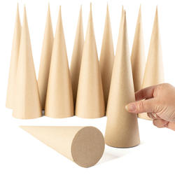 Bulk Paper Mache Doll Cones