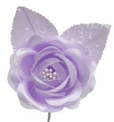 Lavender Satin Rose Picks