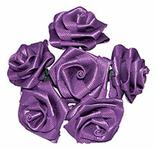 Purple Ribbon Roses