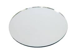 Round Glass Centerpiece Mirror