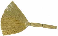 10" Natural Straw Broom - Craft Straw Broom
