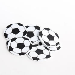 Craft Foam Soccer Ball Stickers