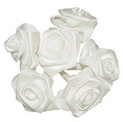 White Ribbon Roses