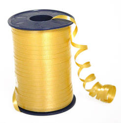 Golden Curling Ribbon