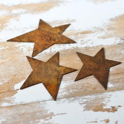 Rustic Tin Primitive Stars