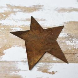 Rusty Tin Primitive Star