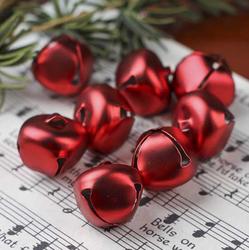 Matte Red Jingle Bells