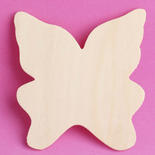 Unfinished Wood Butterfly Cutout