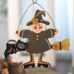 Friendly Halloween Witch Ornament