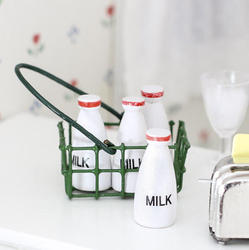 Dollhouse Miniature Milk Crate