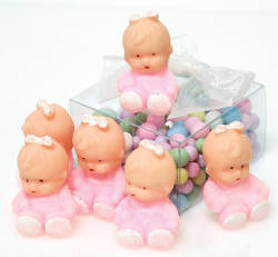 Miniature Vinyl Baby Girls
