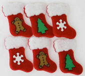 Holiday Collection "Stockings" Buttons