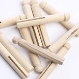 Round Peg Wood Clothespins
