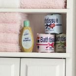 Miniature Bathroom Tissue and Shampoo Bottle